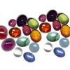 Originated from the mines in Brasil/India A Grade Mixed Cabochon Multicolor Gems Lot